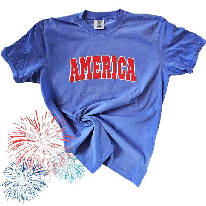 America Adult tee