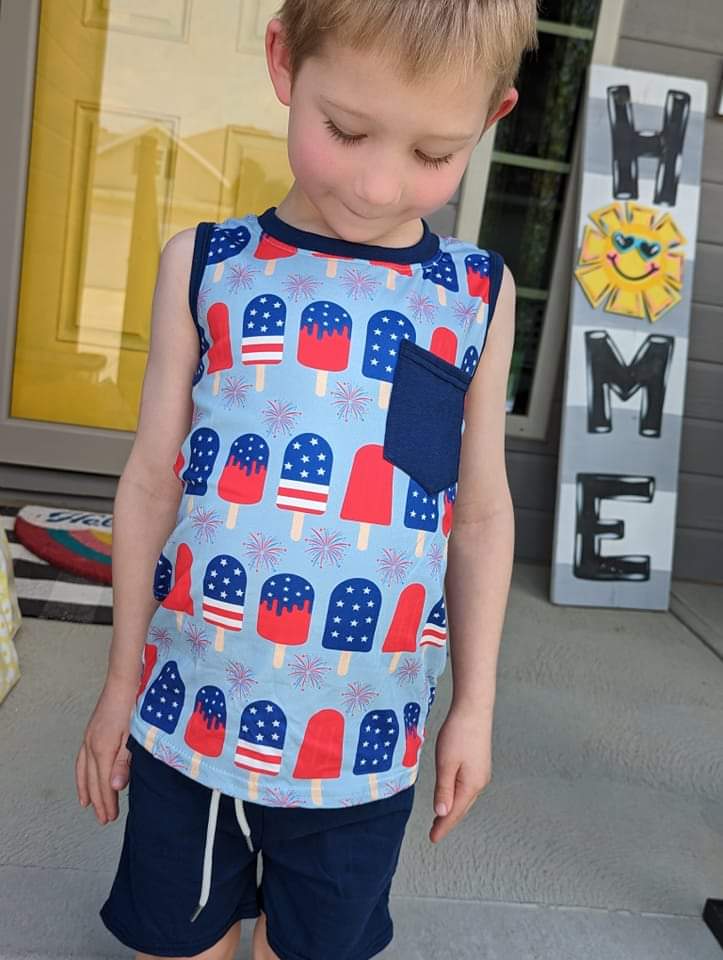 Patriotic Pops Tank Top