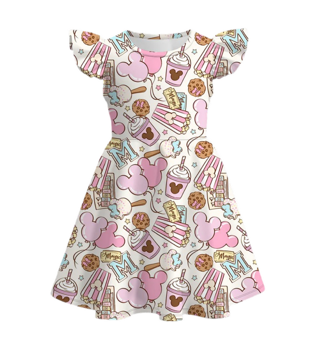 Pink Magic Munchies Twirl Dress