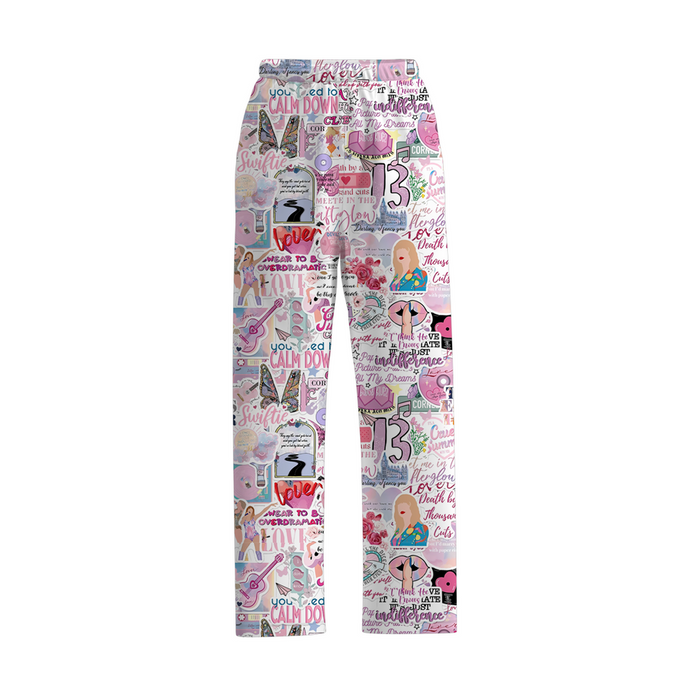 Taylor Lyrics Pajama Pants- Adult