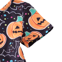 Load image into Gallery viewer, Jack-o&#39;-lantern and Bats Dress