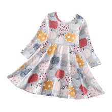 Load image into Gallery viewer, Pumpkins and Patches Twirl Dress