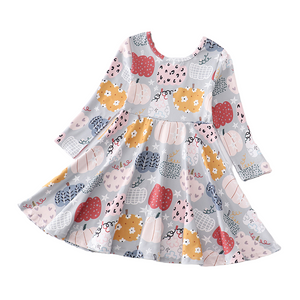 Pumpkins and Patches Twirl Dress