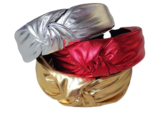 Shimmer Knotted Headbands