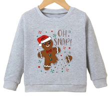 Load image into Gallery viewer, Oh Snap!  Gingerbread Sweatshirt