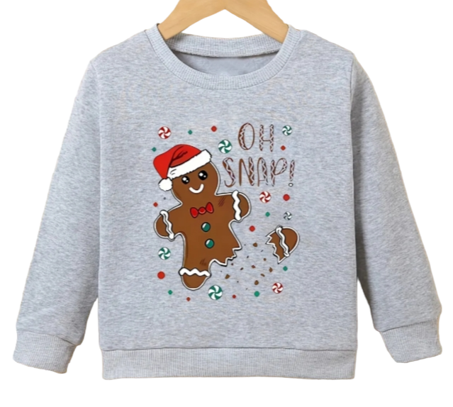 Oh Snap!  Gingerbread Sweatshirt