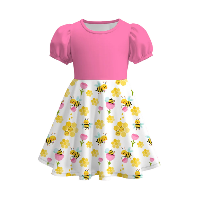 Pink Bee Dress
