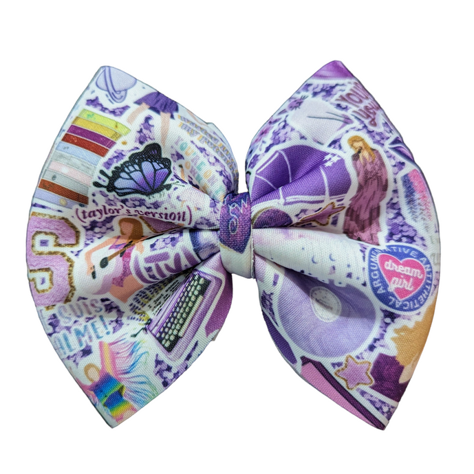 Purple Swiftie Bow