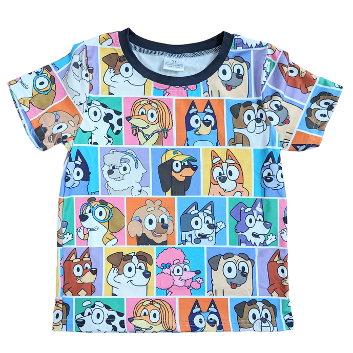 Blue Dog and Friends Tee