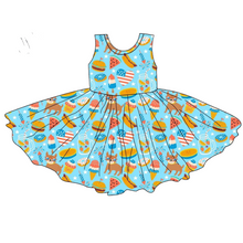 Load image into Gallery viewer, BBQ Bash Tank Twirl Dress