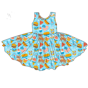 BBQ Bash Tank Twirl Dress