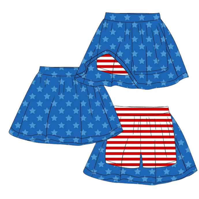 Old Glory Skorts