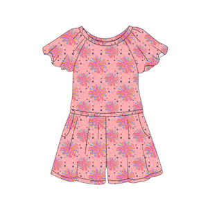 Pretty Poppers Romper