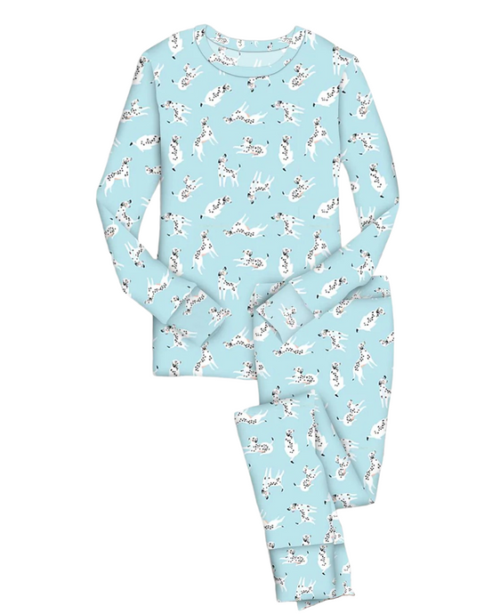 Blue Dalmatians Bamboo Lounge Set