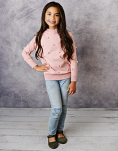 Load image into Gallery viewer, Pink Pom Pom Sweater
