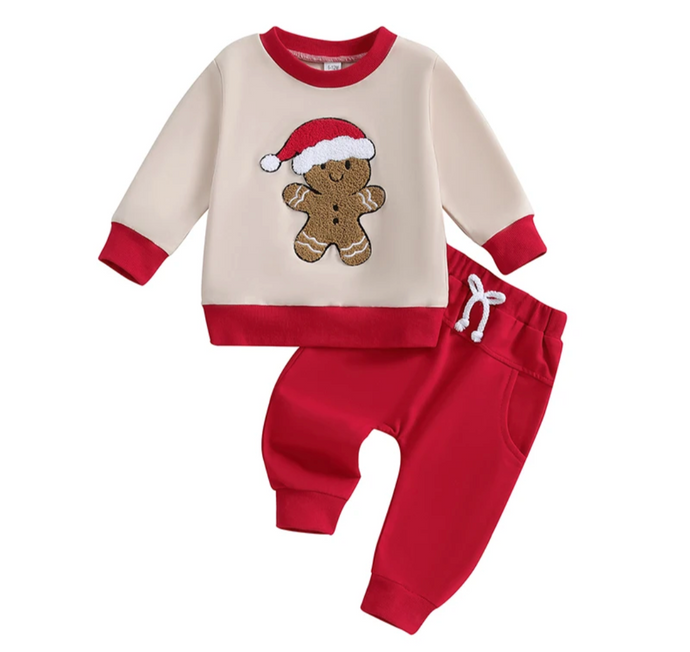 Gingerbread Jogger Set