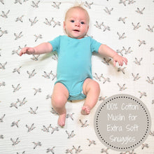 Load image into Gallery viewer, Quackin&#39;up Baby Muslin Cotton Blanket