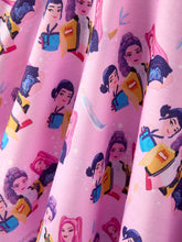 Load image into Gallery viewer, Pink Demon Hunters Dress