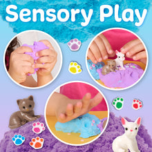 Load image into Gallery viewer, Sensory Mini Play Kit Jar with Cloud Clay: Pets Theme