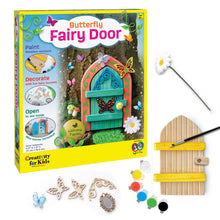 Load image into Gallery viewer, Butterfly Fairy Door - DIY Craft Kit for Kids