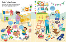 Load image into Gallery viewer, First Sticker Book The New Baby : Usborne