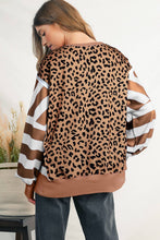 Load image into Gallery viewer, Women's Lavender Leopard Sweatshirt