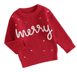 Red Merry Sweater