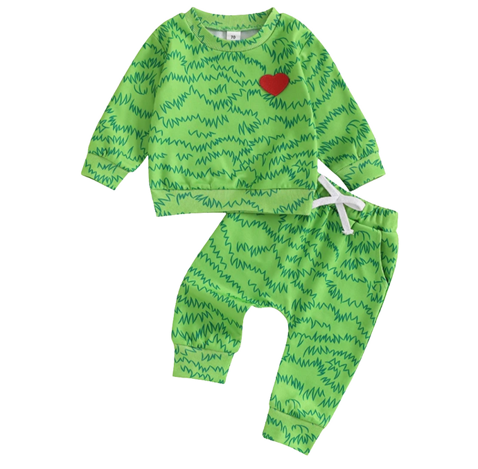 Grinchy Jogger Outfit