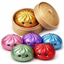 Load image into Gallery viewer, Mystery Squishy Dumpling - Metallic Colors