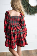 Load image into Gallery viewer, Plaid Smocked Dress