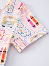 Load image into Gallery viewer, Back to School Short Sleeve Dress