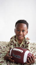 Load image into Gallery viewer, Football Two-Piece Bamboo Pajamas