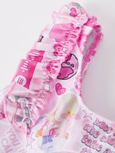 Load image into Gallery viewer, Pink TS Girls Swimsuit