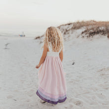 Load image into Gallery viewer, Hi-Lo Frills Lavender Ombre Tiered Dress