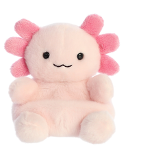 Load image into Gallery viewer, 5" Plush Pink Axolotl Palm Pal Stuffed Animal