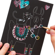 Load image into Gallery viewer, Mini Scratch &amp; Scribble Art Kit: Funtastic Friends