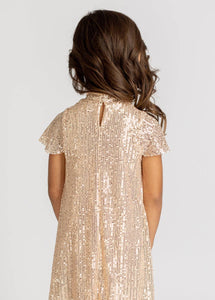 Chele Dress in Champagne