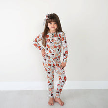 Load image into Gallery viewer, Rudolph Two Piece Bamboo Christmas Pajamas