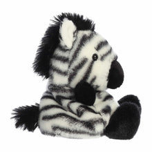 Load image into Gallery viewer, 5" Plush Zebra Palm Pal Stuffed Animal