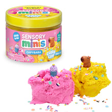 Load image into Gallery viewer, Sensory Mini Play Kit Jar with Cloud Clay: Capybara Theme