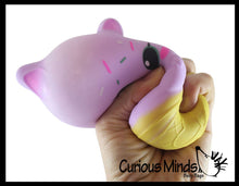 Load image into Gallery viewer, 1 Bunny Ice Cream Cone - Soft Creamy Doh Filled Squeeze Stre