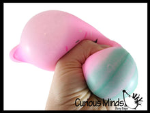 Load image into Gallery viewer, 1 Bunny Ice Cream Cone - Soft Creamy Doh Filled Squeeze Stre