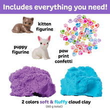 Load image into Gallery viewer, Sensory Mini Play Kit Jar with Cloud Clay: Pets Theme