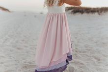 Load image into Gallery viewer, Hi-Lo Frills Lavender Ombre Tiered Dress