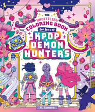 Load image into Gallery viewer, The Unofficial Coloring Book for Fans of KPop Demon Hunters: Paperback; 48 pages / English
