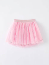 Load image into Gallery viewer, Christmas Tutu Skirt – Pink with Gingerbread &amp; Candy