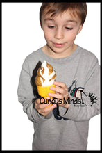 Load image into Gallery viewer, 1 Large 6.5" Squishy Slow Rise Ice Cream Cone -  Sensory, St