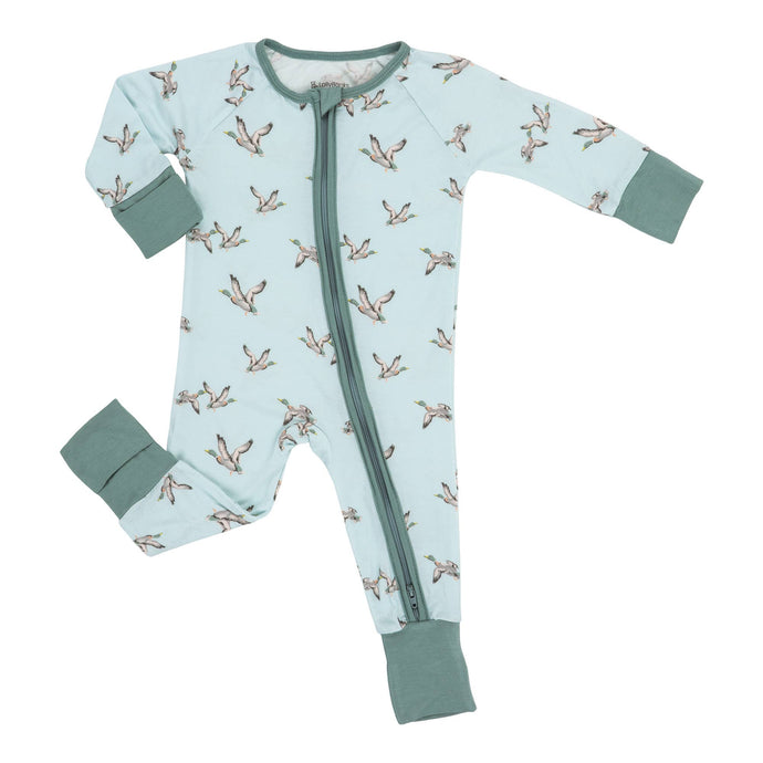 Quackin'up Mallard Duck Baby Bamboo Zippy