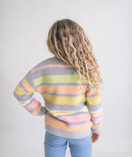 Load image into Gallery viewer, Striped Fuzzy Sweater