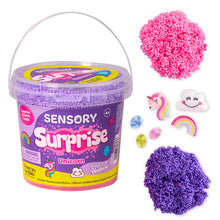 Load image into Gallery viewer, Sensory Surprise Squishy Foam Bucket - Unicorn Charms